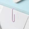 70 Pcs Pink/ Purple/ Green Paper Clips 50mm Length Portable Paper Clips Office Paper Clips  Papers