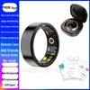 Smart Ring: Sleep, Heart Rate, Blood Oxygen & Pressure Monitoring with Exercise Tracking & Remote Camera Control