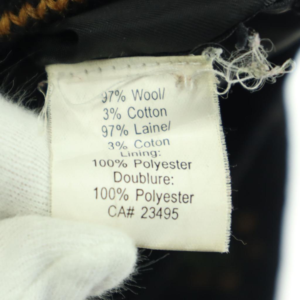 ICELANDIC DESIGN Wool Paisley Pattern Long Sleeve Collarless Knit Cardigan Women Used