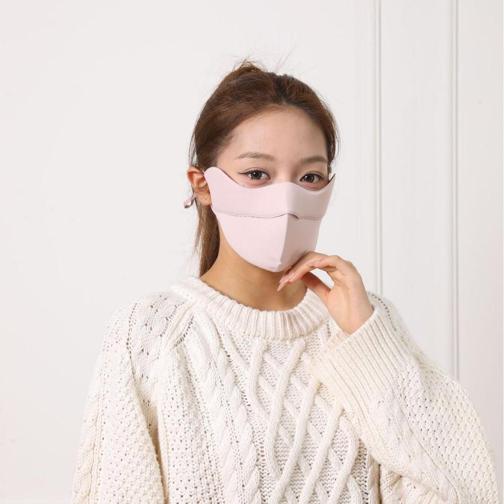 Lux Winter Mask: Thickened Sponge with Light Luxury Fabric, Wind & Cold Resistant, Eye Corner Protection, Unisex Design.