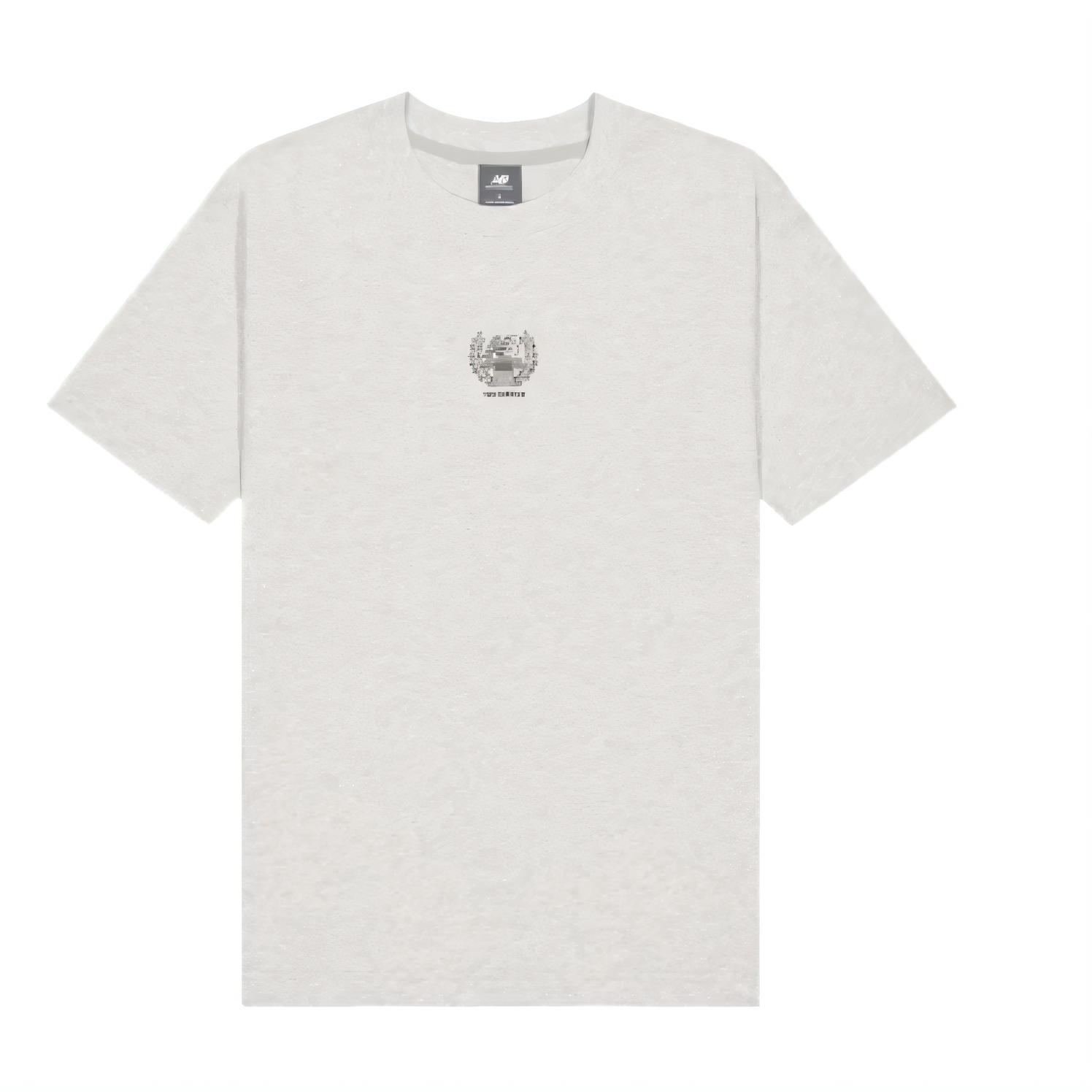 New Balance T Shirts Men s Gray Crew Neck Moderate MT51977-AHH M