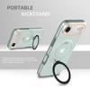 For iPhone Air Magnetic Case with Kickstand TPU+PC Shockproof Phone Cover