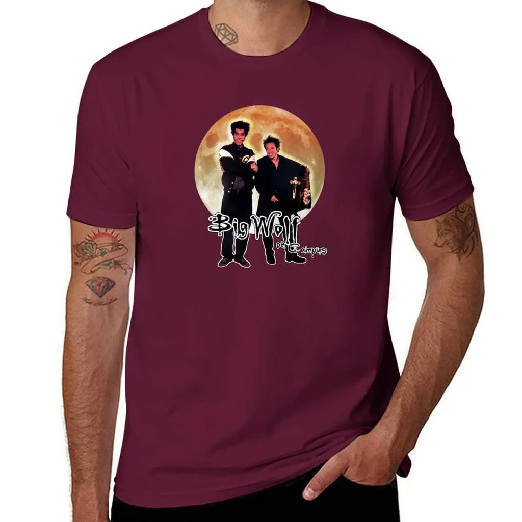 Wereguy and Goth Bestie T-Shirt oversized anime t shirts t shirts men