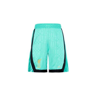 LeBron X Liverpool Dri-FIT Color Block Lace-Up Casual Sports Breathable Sweat-Wicking Basketball Shorts Men Shorts Washed-Teal FN3013-392