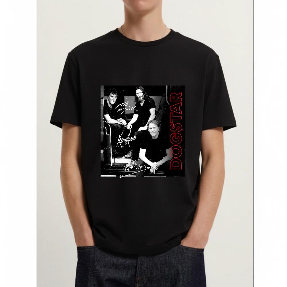 Dogstar Band Signature Cotton Unisex Black TShirt S