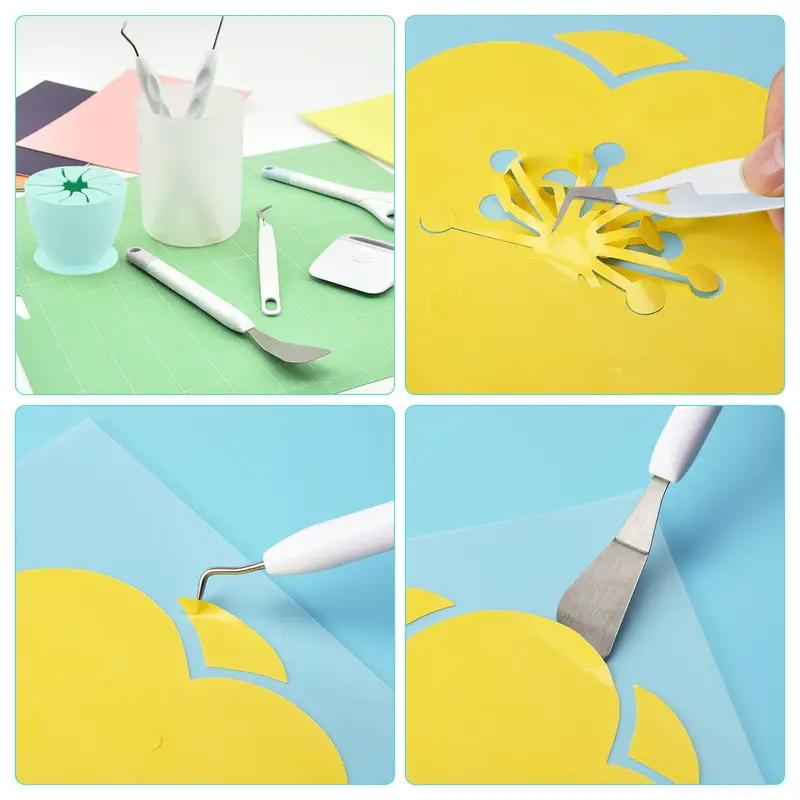 Newest Portable Silhouette Cameo Vinyl Weeding Tools Kit Cameo Letters DIY Craft Tools Set For Cricut Machine Accessories Gifts