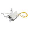 Replacement Induction Fan Kit for Grill Induction Motor Upgrade Quiet 4.3x4.3 Inch with White Fan Blades and Plug Play Wire for Camp