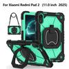 Für Xiaomi Redmi Pad 2 Hülle 2025 Kinder Tablet Hülle Silikon+PC funda für Redmi Pad 2 (11 Zoll) Hülle + Armband