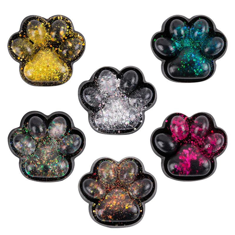 Hračky na mačkání kočičí tlapky Roztomilé Kawaii fufu Hračky pro úlevu od stresu Senzorické hračky Želé Mačkací Fidget hračky Novinky pro děti Dospívající