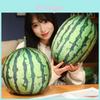 Cute 3d Watermelon Stuffed Toy Soft Plush Cushion For Fun Home Decoration