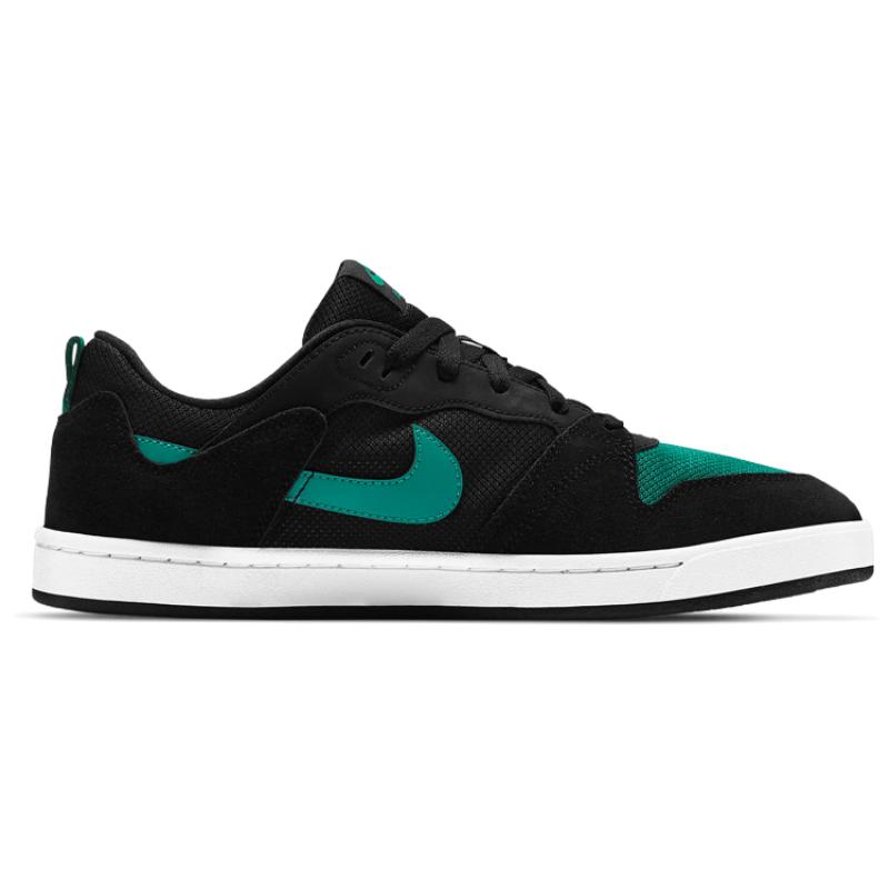 Nike SB Alleyoop Black Mystic Green Skateboard Shoes CJ0882-007