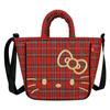 Sanrio Hello Kitty Shoulder Tote Bag ROOTOTE Sanrio 2-Way (Green Check)
