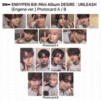 6. Mini-Album Desire : Entfessle Engene ver. Offizielle KPOP Fotokarte