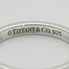 Used TIFFANY&Co. Ring Notes Narrow New York EU#57 Silver925 2.9g Silver Accessories