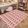 Masha and The Bear Print Rug, Washable Floor Carpet, For Entryway Dorm Laundry Room Office Study, Home Decor Birthday Christmas Gift