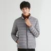 Mens Short Down Jacket Lightweight Warm Winter Coat Stand Collar Casual Outdoor 90% White Duck
