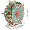 5D Diamond Craft Clock Desk Special Shape Full Drill Decorative DIY for