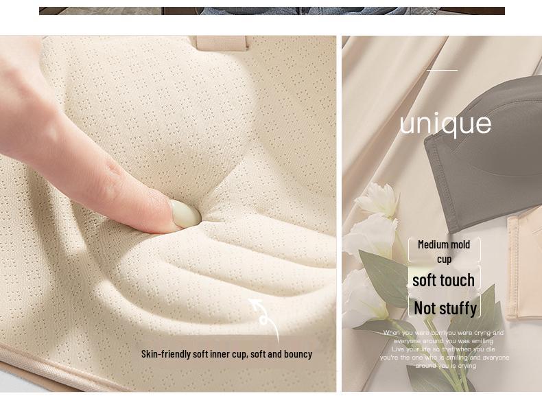 Echter trägerloser Anti-Rutsch-Bandeau-BH für kleine Brüste mit schönem Rücken - Ideal für Hochzeitskleider