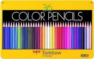 Tombow NQ 36-Color Colored Pencils (CB-NQ36C)