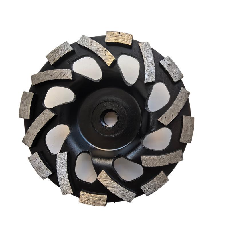 125 Grit Diamond Grinding Wheel M14 - Marble, Granite, Stone, and Concrete Floor Polishing Disc