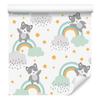 Kittens Clouds and Stars Wallpaper for Living Room and Bedroom 50x1000