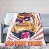 Oliver Tree Ugly is beautiful Wool Blanket Novelty Throw Blankets for Bed Sofa Couch 150*125cm Bedspread