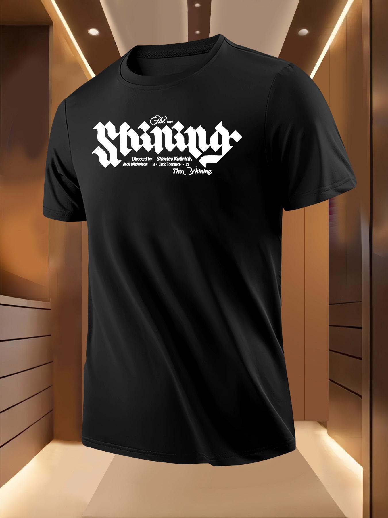 The Shining Movie Graphic Tshirt Graphic Tshirt - White C... M