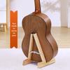 Supporto per Chitarra in Legno Massiccio - Porta Musica Verticale Folk & Classica