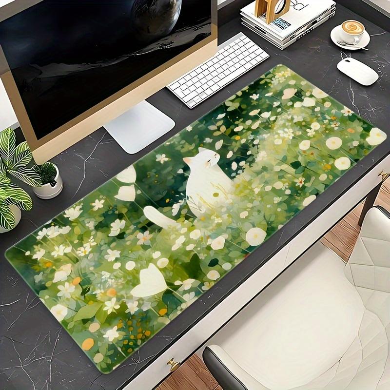 Smooth Gaming Mouse Pad Smooth Desk Mat Comfort Cloth Surface Anti Slip Rubber Base for Gaming PC Laptop Keyboard Setup Professi 400x800x2mm