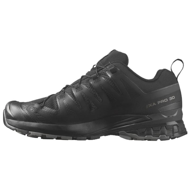 SALOMON XA Pro 3D V9 Cushioning Low top Outdoor Shoes Men's Black Sneakers 472731