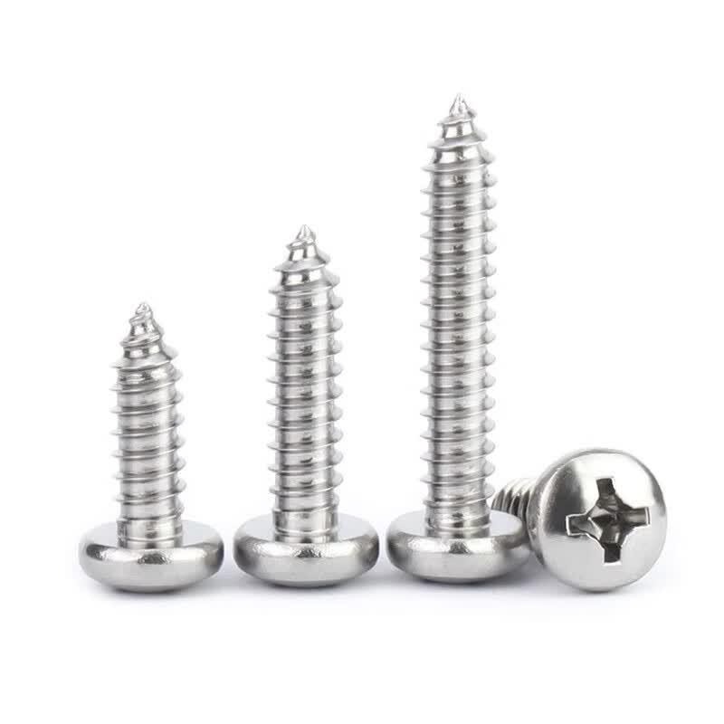Galvanized Cross Recessed Pan Head Self-Tapping Screws