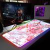 Cherry Blossom Scenery Mouse Pad RGB Backlit Mouse Pad Laptop Mouse Pad Laptop Gamer Computer Desk Gaming Accessories
