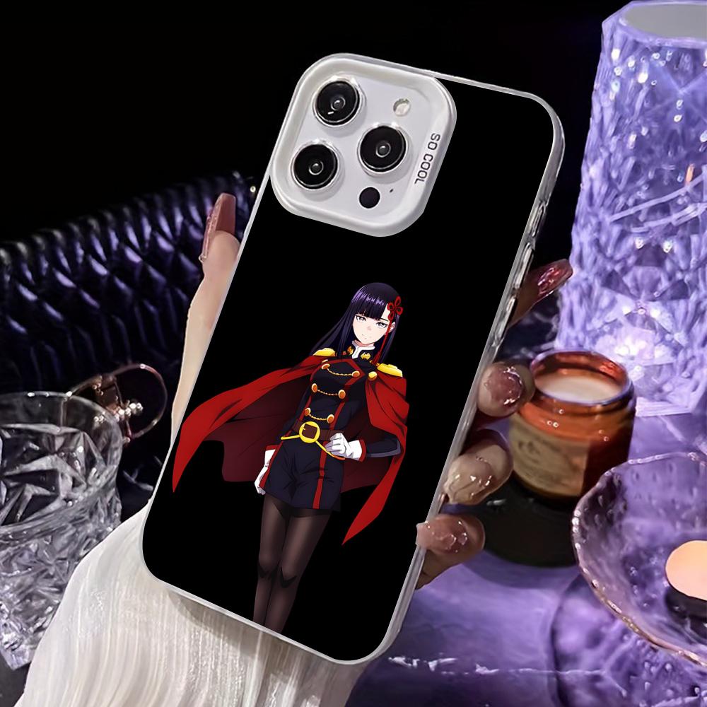

Mato seihei Ren Yamashiro White Translucent Mobile Phone Case for iPhone 17 16 15 14 13 12 11 X XR XS Air Pro Max Plus Cover iPhone X