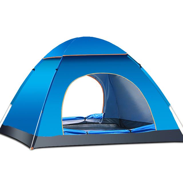 Automatic Quick-Open 3-4 Person Beach & Camping Tent