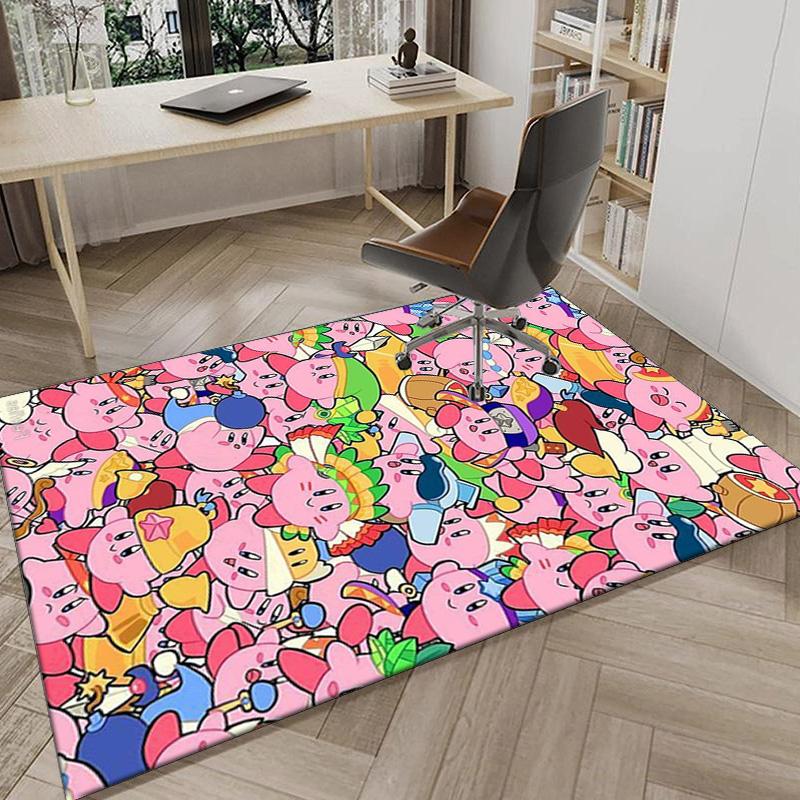 Cute Pika Adventure Carpet, Chair Rug,Rug for Office Bedroom living rooms, Doormat decor Fan Gift Christmas Gift