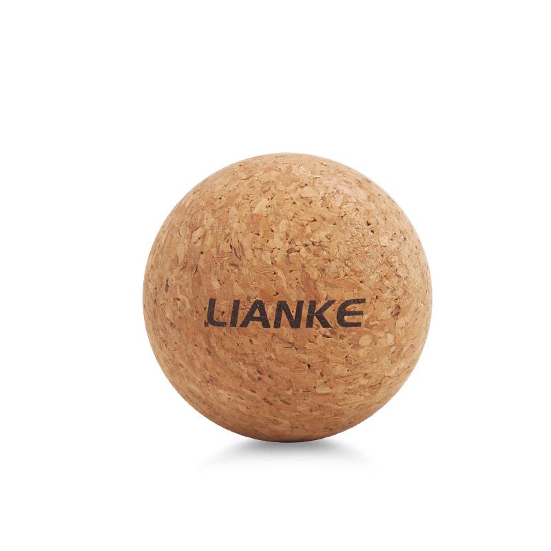 Cork Peanut Yoga Massage Ball for Muscle Relaxation