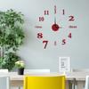 Silent Digital Wall Clock DIY Hanging Watch Simple Mute Clock  Bedroom