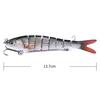 13,7 cm 27 g Multi Jointed Fishing Sztuczna realistyczna przynęta Wobbler Swim Bait