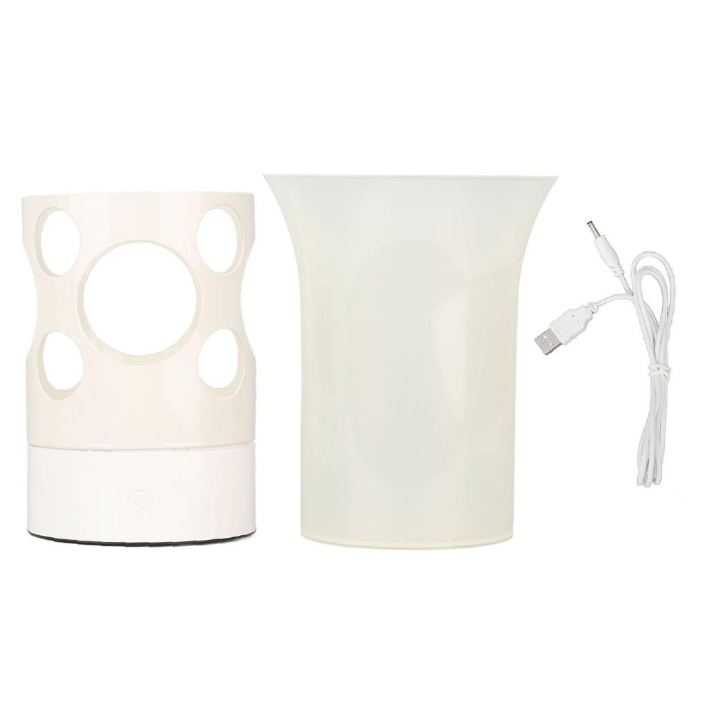 LED Vasenlicht Doppelte Verwendung Dekorative Vase Nachtlampe Ambienteleuchte für Zuhause Schlafzimmer USB-Stecker
