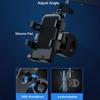 Outdoor Waterproof Motorcycle Bicycle Mobile Phone Holder Handlebar Mount For iPhone 15 14 Pro Max Redmi Note 13 Samsung Galaxy Google Moto Bike Stand