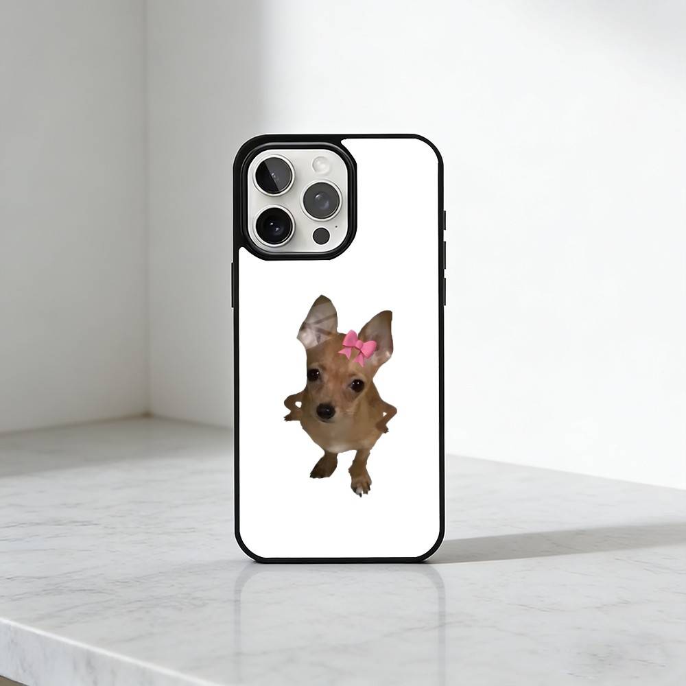 C-Chihuahua Funny Memes Phone Case For iPhone17,16,15,14,13 Plus,Pro Max Magnetic For Magsafe Wireless Charging