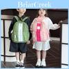 Cute Korean Style Kids Backpack For Boys And Girls Breathable Cotton Fabric