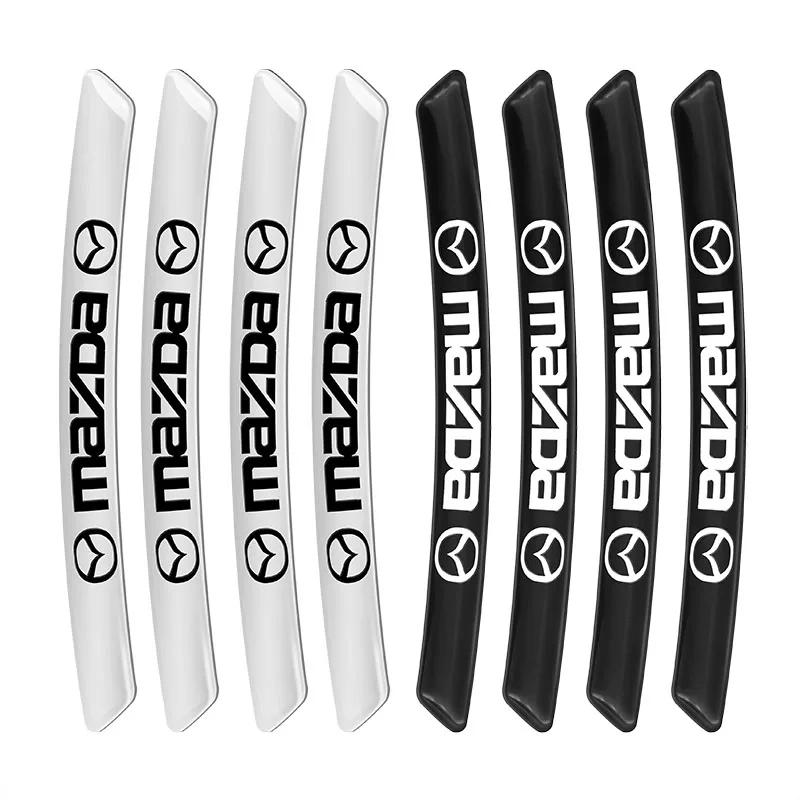 4pcs Car Decal Wheels Tire Rims Racing Sticker For Mazda CX 3 5 7 2 4 6 CX-8 CX-5 CX-9 CX-4 CX-3 CX-7 GH Flair Wagon BT-50 Carol FF12