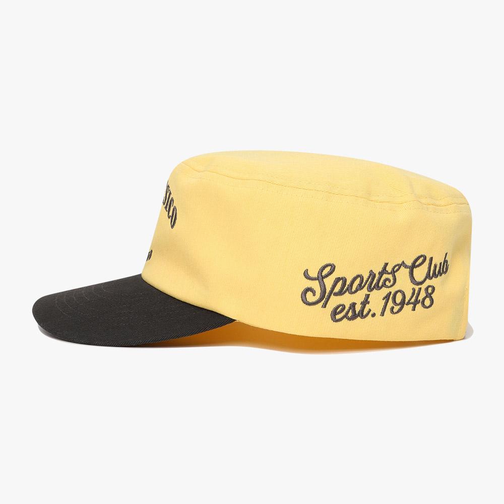 diadora Graphic Pillbox Cap Yellow
