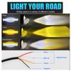 Motocyklowe światła przeciwmgielne LED Spotlight 6000LM uniwersalne pasujące do motocykla, samochodu dostawczego, przyczepy kempingowej, ciężarówki, pickupa, terenowego ATV UTV