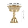 Golden Candle Holders Copper Long Lamp Candlestick Universal Candle Cup  Festival Ornament