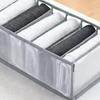 Cloth Drawer Organizer Leggings Jeans Pants Storage Basket Box 7 Grids Medium