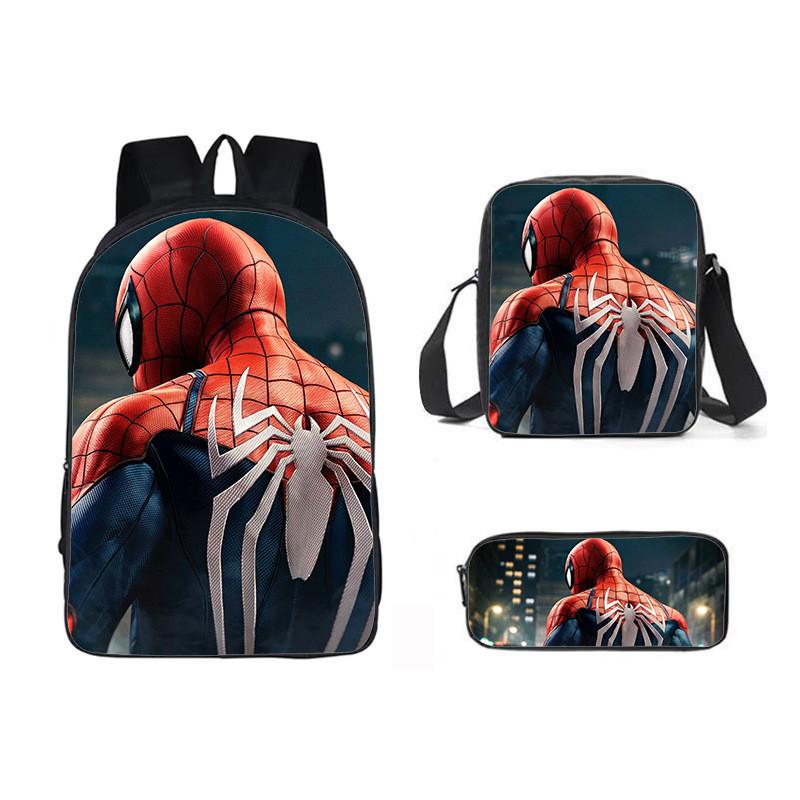 Backpack Piece Three Set Waterresistant Material Kids For