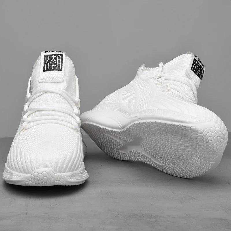 Casual Lift Sneakers Men Elevator Shoes Height Increasing Shoes for Man Insoles 6CM Hidden Heels Sports Inner Heightening Shoes