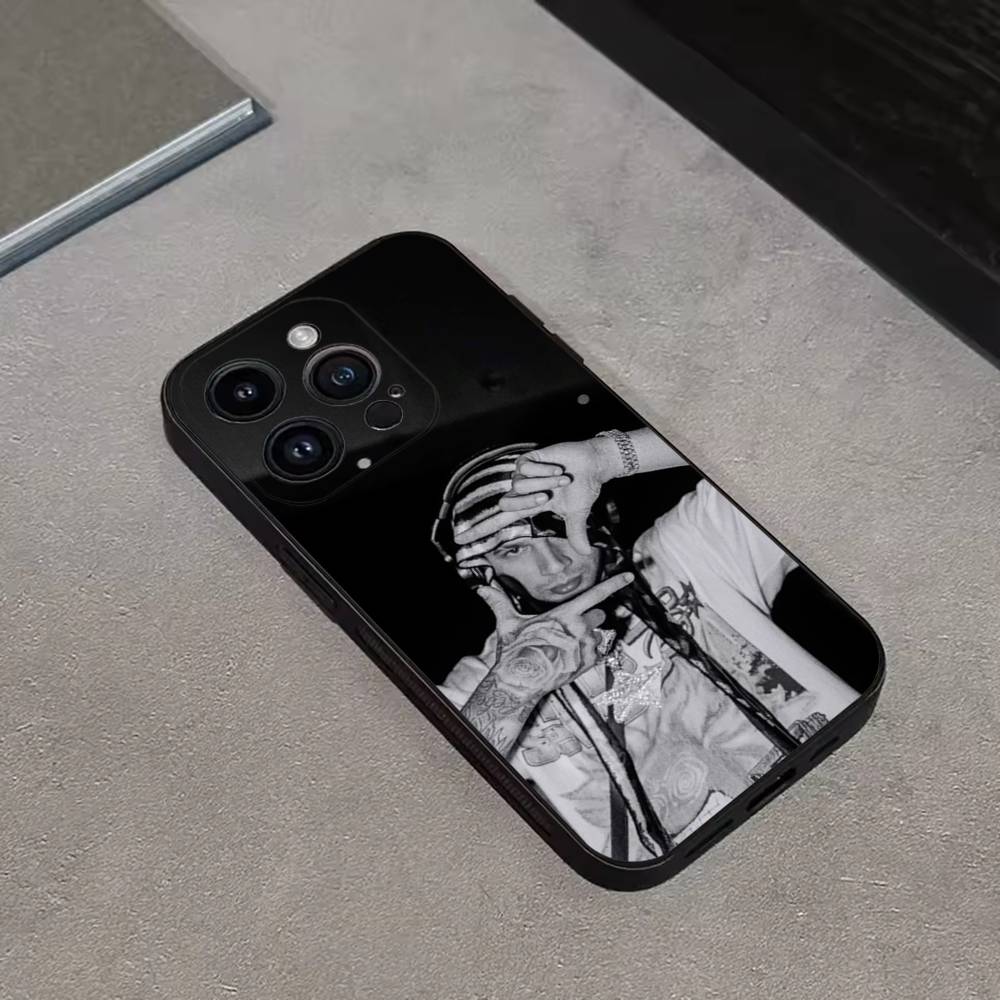 

D-Dei V Rapper Bad Boy Phone Case For iPhone 16,15,14,13,12,11 Plus,Pro Max,XS,X,XR,SE,Mini,8,7,Soft Silicone Black Cover iPhone15